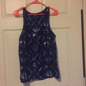 Printed blousy top